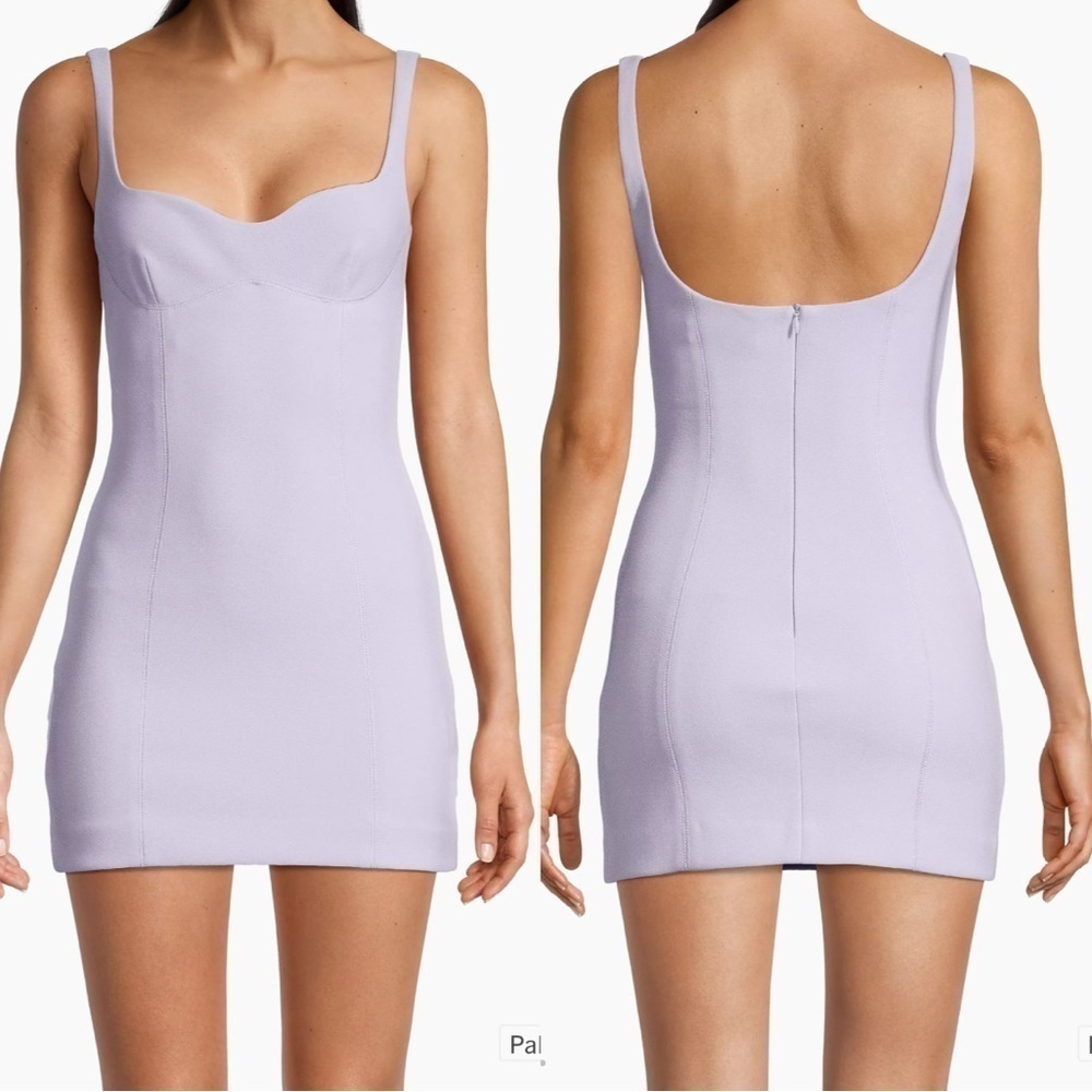 NWOT Bec & Bridge Zoey purple sleeveless Minidress Sz 10